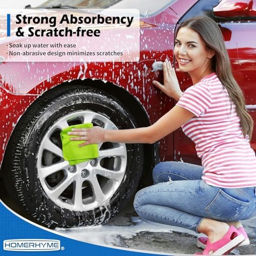 Microfiber Cleaning Cloth, 200 Pack Cleaning Rags Microfiber Towel Bulk Absorbent Lint-Free Wash Cloths, All-Purpose Towels for Cars, Shop, Automotive, Garage, Home & Kitchen - Image 5