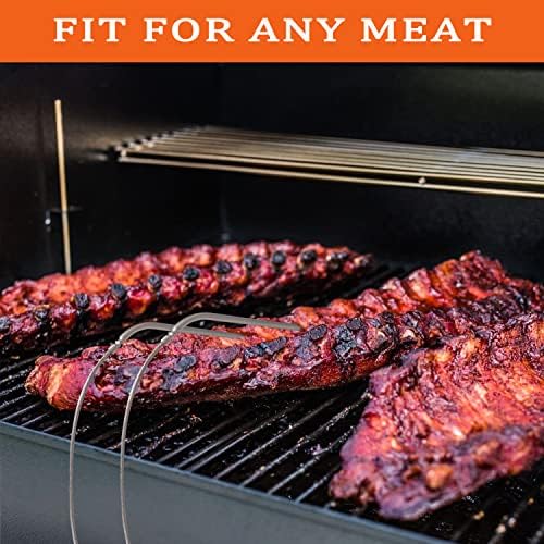 2 Pack High Temperature Meat Probe, Compatible with Camp Chef Wood Pellet Grills, Comes with 2pc BBQ Clip, Replace Stainless Steel Accessories - Image 2