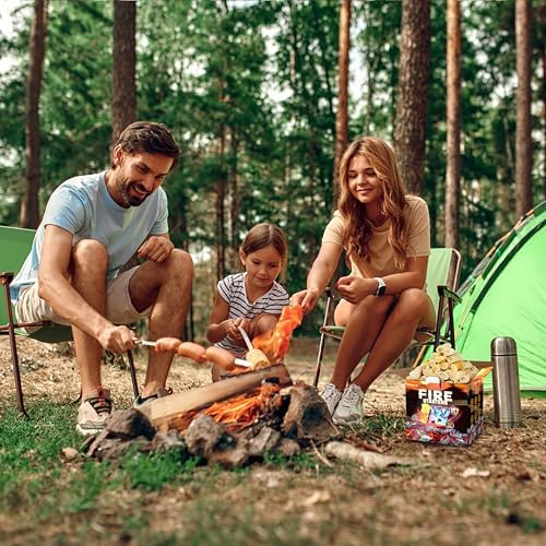 Shwuevei 130 pcs Fire Starter - Natural Fire Starters for Fireplace, Pellet Stove & Wood, Fire Pit, Smoker, BBQ, Chimney, Pizza Oven - Fire Starters for Grill, Charcoal Starter - Image 6