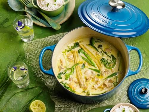 Le Creuset Enameled Cast Iron Round Dutch Oven, 7.25 qt., Marseille - Image 6