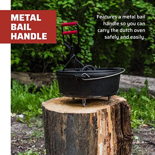 Camp Chef 12 in. Cast Iron Dutch Oven, Pre-Seasoned - Image 6