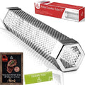 LIZZQ Premium Pellet Smoker Tube 12 inches - 5 Hours of Billowing Smoke by LizzQ
