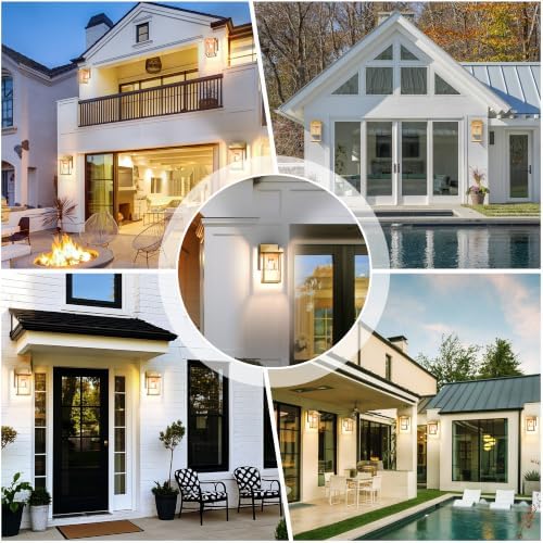 MATAMEYE Outdoor Wall Light Fixture, Exterior Waterproof Porch Lighting - Image 5