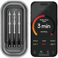 CHEF iQ Sense Smart Wireless Meat Thermometer with 3 Ultra-Thin Probes, Unlimited Range Bluetooth Meat Thermometer, Digital Food Thermometer for Remote Monitoring of BBQ Grill, Oven by Unknown