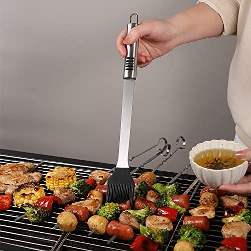 BBQ Grilling Tools Set,Stainless Steel Grilling Accessories Kit for Men Gift,13pc BBQ Grill Utensils Gift Kit with Portable Carry Bag BBQ Tools Grill Tools Set for Backyard Outdoor Grill Cooking - Image 4
