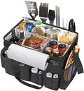 HODRANT Large Grill Utensil Caddy with Paper Towel Holder for Cook Supplies by HODRANT