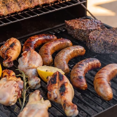 Kendane Barrel Charcoal Grill, Large Charcoal Grills with Side Shelf - Image 6