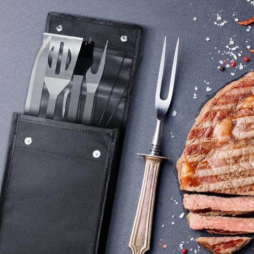 Boczif Grill Utensil Storage Bag, Camping BBQ Tool Storage Organized Bags - Image 2