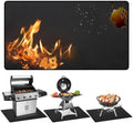 48" x 36" Under Grill Mat for Outdoor Grill, 2000°F Fireproof Deck Pad by ZCHLPTZUP