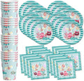Mighty Monster Girl Birthday Party Supplies Set Plates Napkins Cups Tableware Kit for 16 by BirthdayGalore