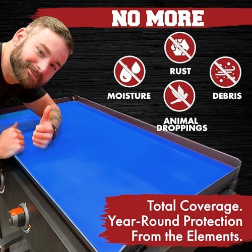 KITCHEN PERFECTION Silicone Griddle Mat Cover for Blackstone Grill 17 Inch - Image 2