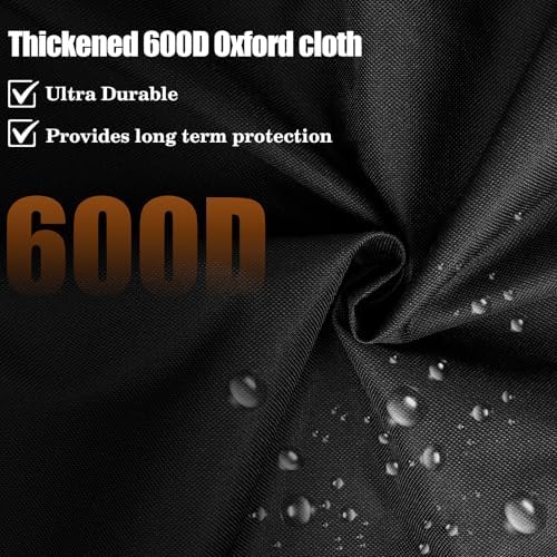 Grill Cover for Recteq 590/Deck Boss 590/800/900 Wood Pellet Grill - Image 5