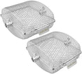 onlyfire Stainless Steel Rotisserie Basket Kit, Set of 2 by onlyfire