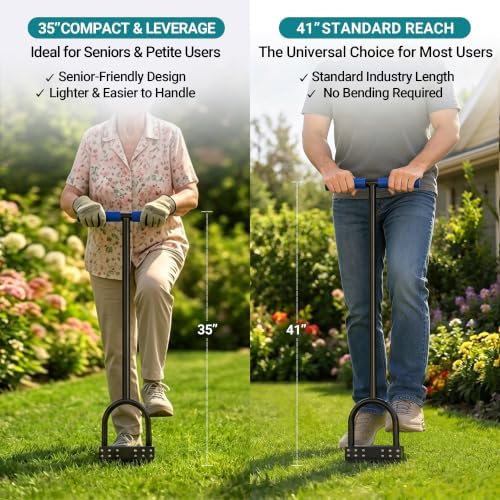 35in One-Piece Edger Lawn Tool for Seniors and Petite Users - Image 3