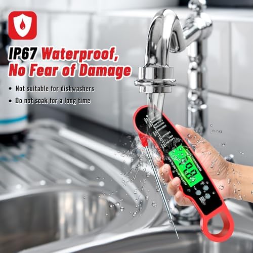 Meat Thermometer Digital, Instant Read Digital Meat Thermometer - Image 5