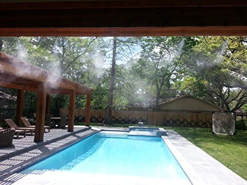 Residential Patio Misting System- Made in USA Pump- 200 psi Mid Pressure Patio Misting System-12 Nozzles Misting System. Cools by up to 30 Degrees. - Image 5
