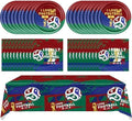 41Pcs Soccer Party Decorations 2026 Soccer Party Supplies Football Soccer Theme Plates Napkins Tablecloth,for Watch Party Game Day Kids Birthday Global Soccer Celebration Supplies by Mainivo