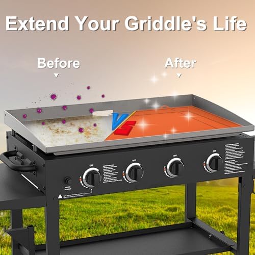 36" Griddle Silicone Mat for Blackstone 36/30/28 Inch, Food Grade Grill Protective Mat Overall Product Dimensions Grill Protector Cover Cuttable and Customizable - Image 5