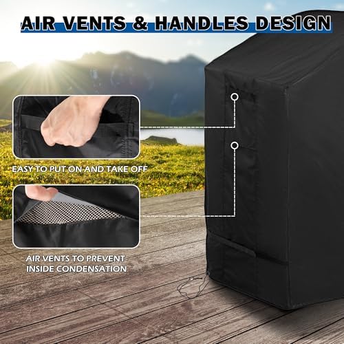 Griddle Cover for Charbroil Pro Series 4-Burner Propane Gas Grill 463281024/463279224, Outdoor Grill Cover for Charbroil Pro Series 4-Burner Infrared Grill - Image 4