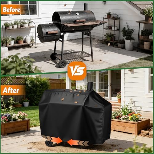 Charcoal Grill Cover 54 Inch for CC1830W 30 Charcoal Grill - Image 6