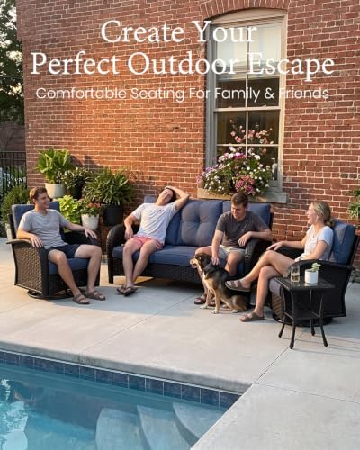 LayinSun 6 Pieces Outdoor Patio Furniture Set - Image 2