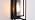 mirrea 14" Modern Outdoor Porch Wall Light, Matte Black, 2 Pack - Image 7