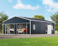 AMERLIFE 25x30x11.5 FT Outdoor Metal Garage Shed with Front Double Doors by AMERLIFE