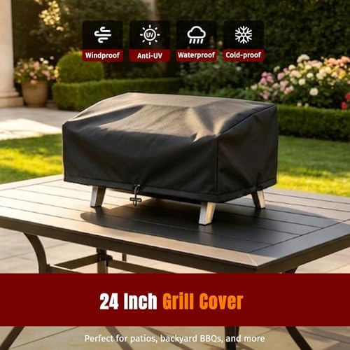SHINESTAR Grill Cover for Cuisinart, Heavy Duty & Waterproof - Image 3