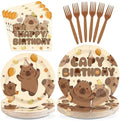 96Pcs Capybara Birthday Party Decorations, Serves 24 by Greencian