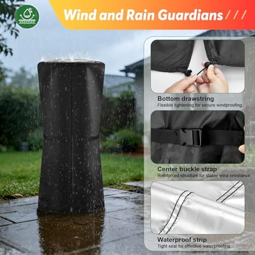 Heater Covers 13" for Mars Explo 11,000 BTU Propane Patio Heater - Image 3
