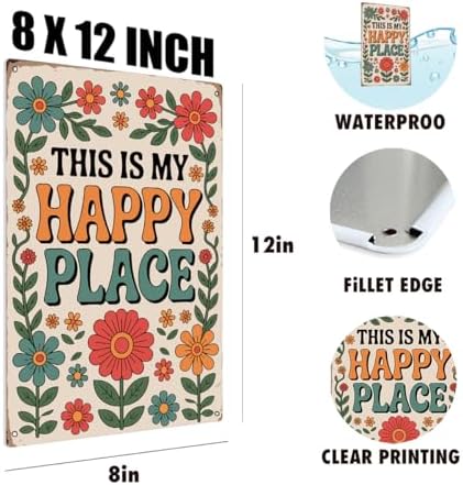 BEASTZHENG Funny Gardening Essentials Garden Metal Tin Sign for Outside Decor - Humorous Gardening Gift for Women Enthusiasts Vintage Wall Art - Image 3