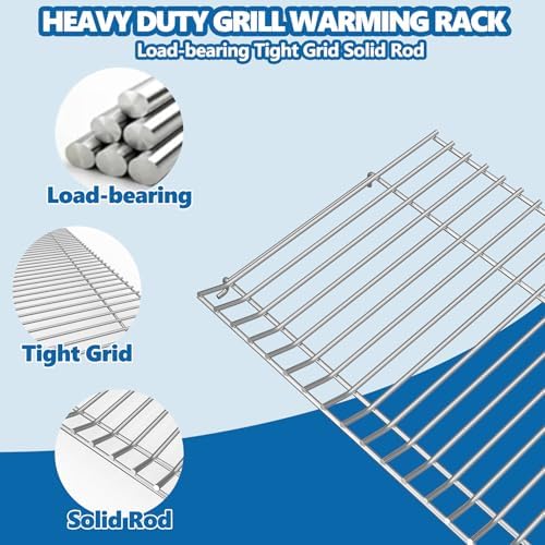 Elevated Warming Rack for Traeger Woodridge TFC97/TFB97 – Stainless Steel - Image 4
