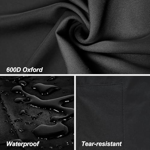 22 Inch Charcoal Kettle Grill Cover, 7150 Cover for Weber Round Grill - Image 4