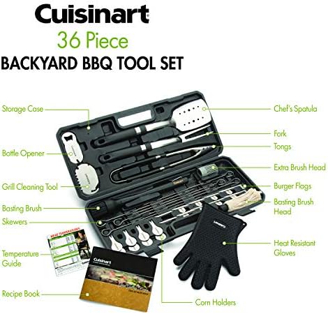 Cuisinart CGS-8036 Grill, BBQ Tool Set, 36-Piece - Image 4