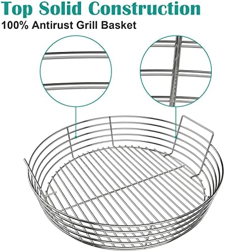 Charcoal Ash Basket for X-Large Big Green Egg Grill - Image 3
