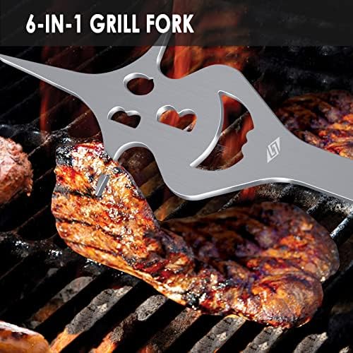 BBQ Tools Set, BBQ Accessories for Outdoor Grill, Unique Gifts for Men, Dad - Image 4