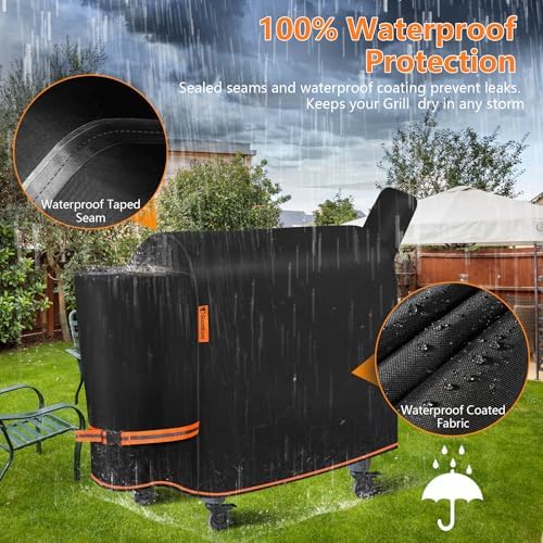 1000D Heavy Duty Grill Cover for Traeger Pro 34/780 Series - Image 3