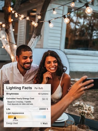Outdoor String Lights Waterproof 400FT Outside Patio Lights for Bistro Cafe - Image 7