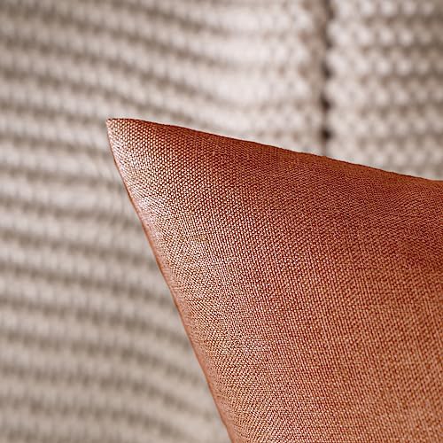 MIULEE Decorative Outdoor Pillow Covers Fall Euro 24x24 Rust - Image 2