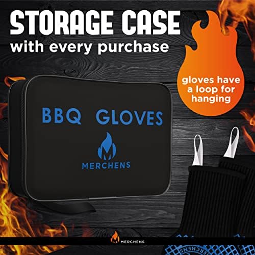 BBQ Grill & Oven Gloves 1472°F Heat Resistant | Storage Case & Gift Box - Image 5