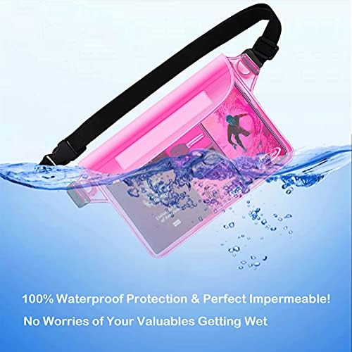 AiRunTech Waterproof Sling Shoulder Bag for Women Men, Amusement Theme Park Mexico Cancun Vacation Essentials Accessories Must Haves,Waterproof Pouch for Phone Passport Wallet Purse with Waist Strap - Image 4
