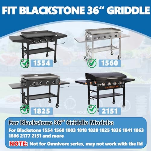 36 Inch Griddle Replacement Top for Blackstone 36" 4 Burner Griddle Grill - Image 2