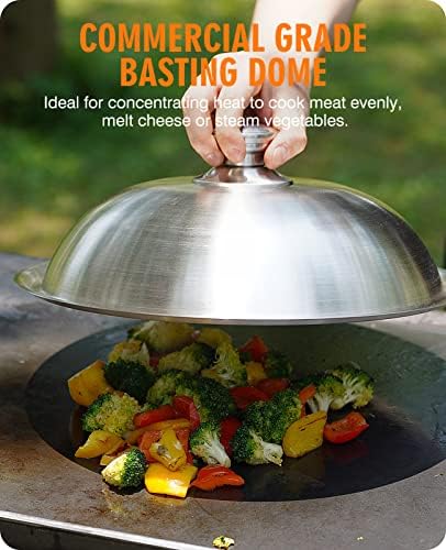 Homenote Griddle Accessories Kit for Blackstone with Dome and Burger Press - Image 3