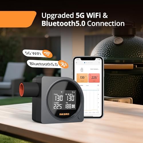 5G Wi-Fi & Bluetooth BBQ Temperature Controller, - Image 2