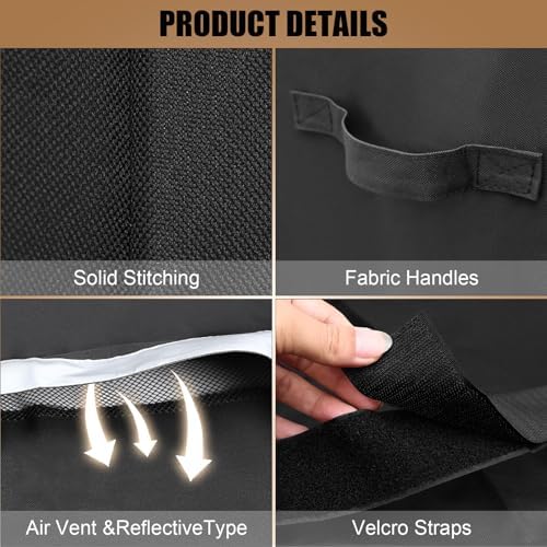 58 Inch Grill Cover for Weber Genesis/Genesis II 300 Series Grills - Image 4