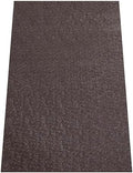 Rhino Hide Embossed Grill Guard Mat - Heat Resistant Outdoor Grill Floor Mat for Patio, Deck & Garage Surface Protection - Rectangle, Brown (36”x72”) by RancoIndustriesInc