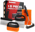 Griddle Cleaning Kit for Blackstone, Scraper, Scour Pads, Grill Brush 18Pcs by AStarterKitforAnyGriller