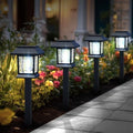Greluna Solar Pathway Lights Outdoor,12 Pack Cool White 6000K Solar Lights, by Greluna