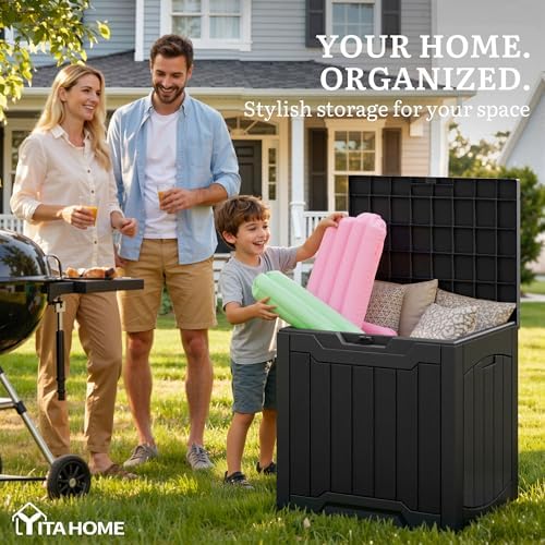 YITAHOME 31 Gallon Deck Boxes Set of 2 - Image 3