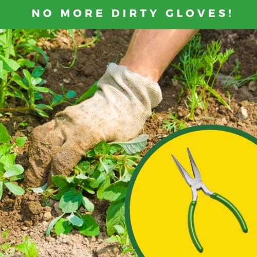 Lawn Jaws Original Shark Tooth Weed Puller Tool, Grabs Weeds by the Root - Image 2